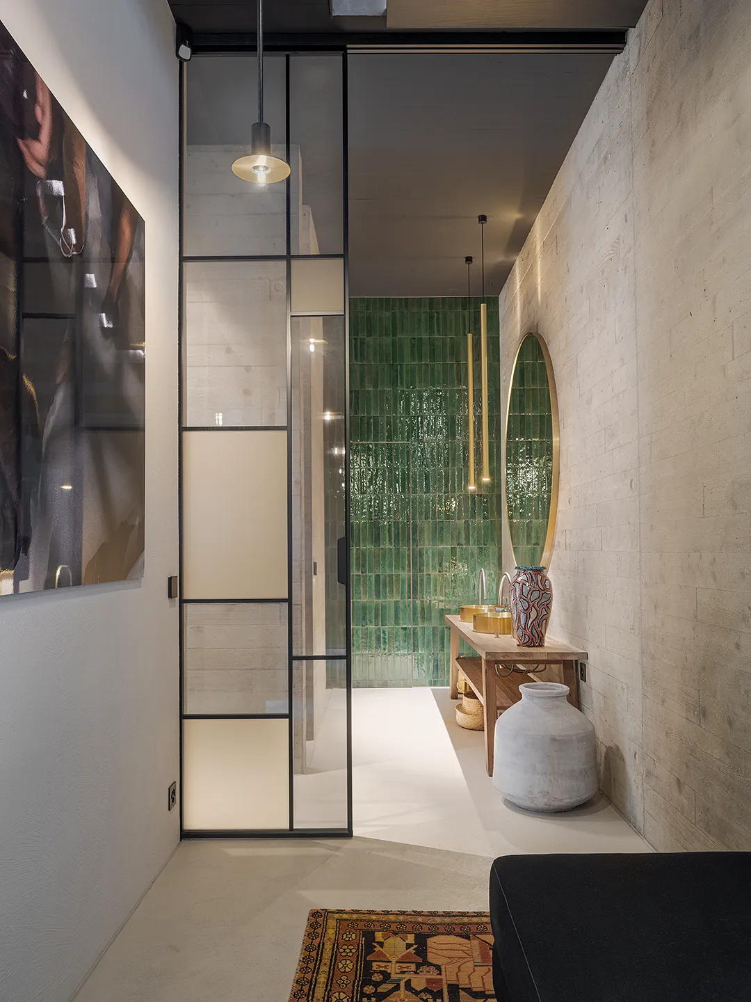 Atriumhaus, Spa, Housing by Wannerpartner, photographed for Raum und Wohnen