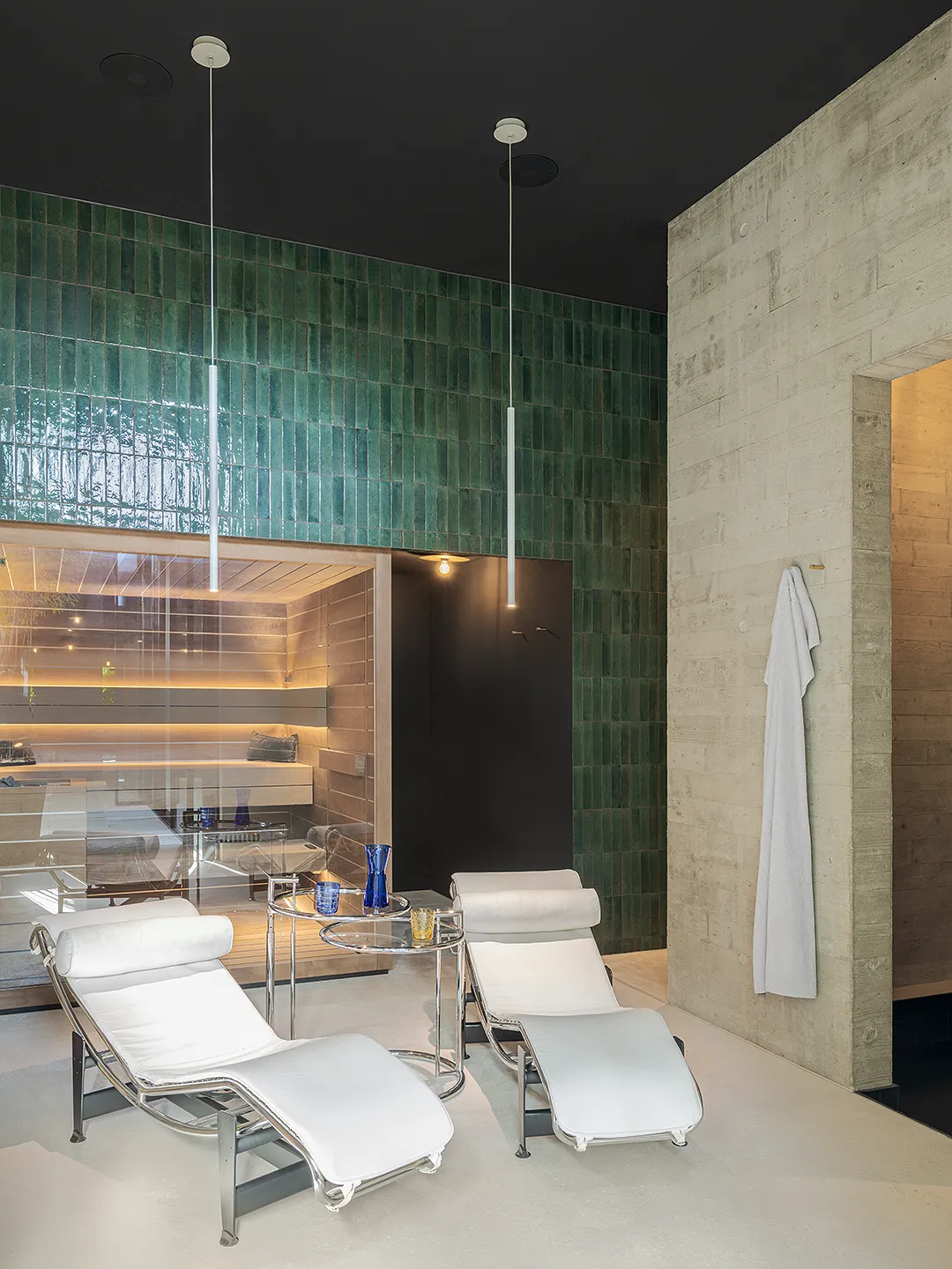 Atriumhaus, Spa, Housing by Wannerpartner, photographed for Raum und Wohnen